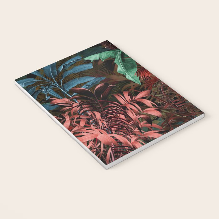 Tropical Night Garden Multicolor Notebook Gallery Image 3