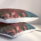 Tropical Night Garden Multicolor Pillow Sham Gallery Image 3