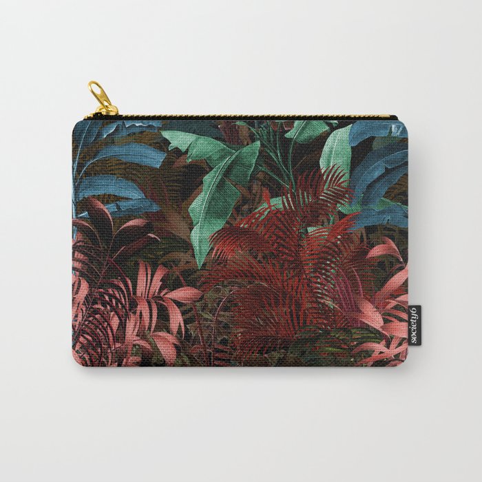 Tropical Night Garden Multicolor Carry All Pouch Gallery Image 1