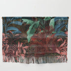 Tropical Night Garden Multicolor Wall Hanging Gallery Image 1