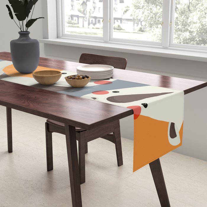 Rhinoceros, Wildlife of Africa Table Runner Gallery Image 2