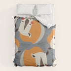 Rhinoceros, Wildlife of Africa Duvet Cover Gallery Image 6