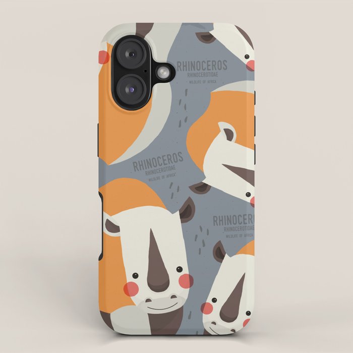 Rhinoceros, Wildlife of Africa iPhone Case Gallery Image 1