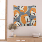 Rhinoceros, Wildlife of Africa Wall Tapestry Gallery Image 2
