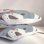 Rhinoceros, Wildlife of Africa Pillow Sham Gallery Image 3