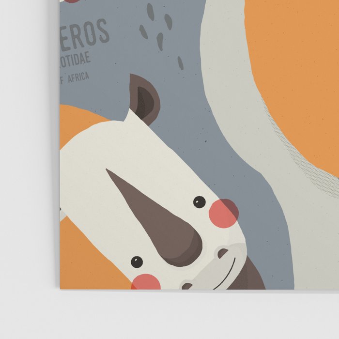 Rhinoceros, Wildlife of Africa Poster Gallery Image 3