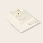Minimal Abstract Art Cat 7 Notebook Gallery Image 3