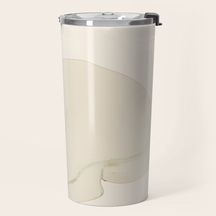 Minimal Abstract Art Cat 7 Travel Mug Gallery Image 2