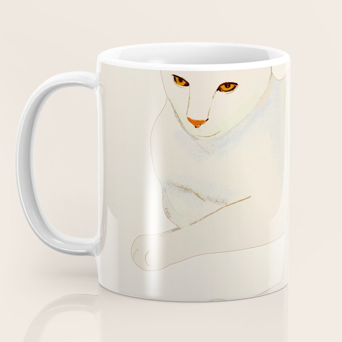 Minimal Abstract Art Cat 7 Coffee Mug Gallery Image 3