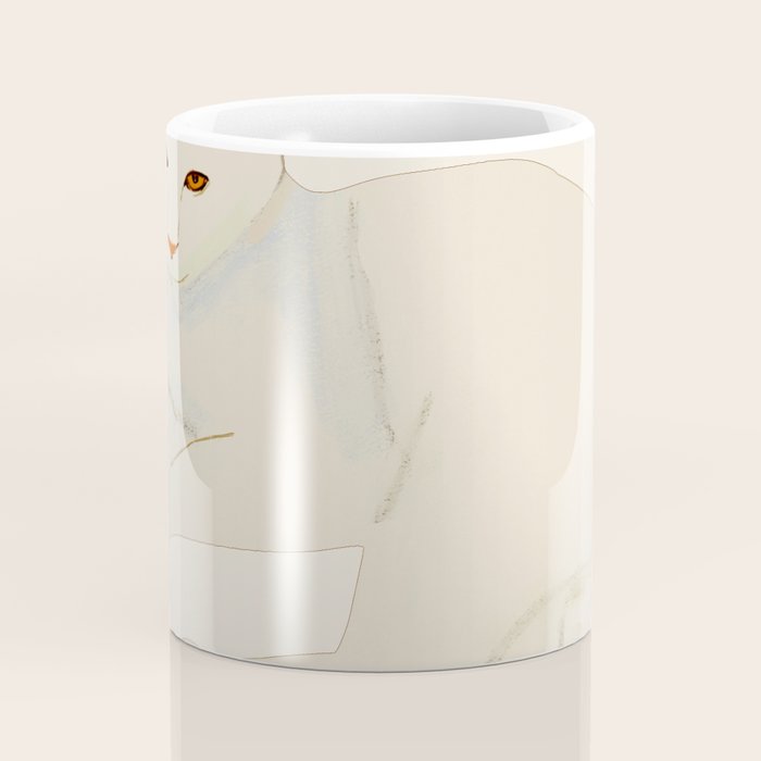 Minimal Abstract Art Cat 7 Coffee Mug Gallery Image 4
