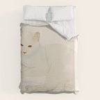 Minimal Abstract Art Cat 7 Duvet Cover Gallery Image 6