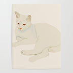 Minimal Abstract Art Cat 7 Poster Gallery Image 4