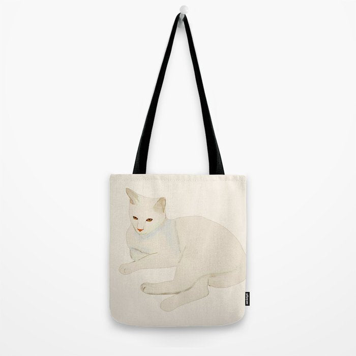 Minimal Abstract Art Cat 7 Tote Bag Gallery Image 2