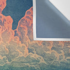 Admiring the Clouds in Kono Wall Tapestry Gallery Image 3