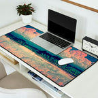 Admiring the Clouds in Kono Desk Mat Gallery Image 2