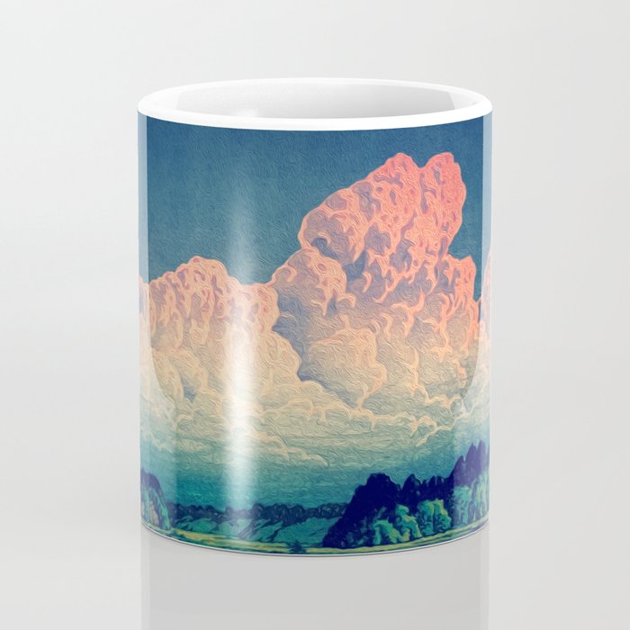 Admiring the Clouds in Kono Coffee Mug Gallery Image 4