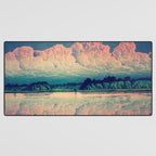 Admiring the Clouds in Kono Desk Mat Gallery Image 3