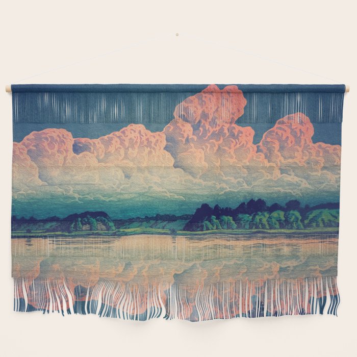 Admiring the Clouds in Kono Wall Hanging Gallery Image 1