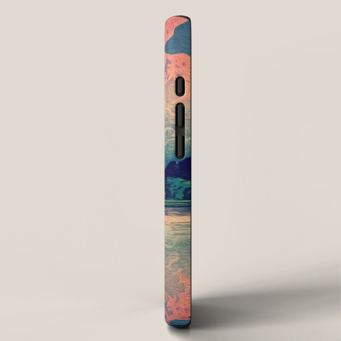 Admiring the Clouds in Kono iPhone Case Gallery Image 2