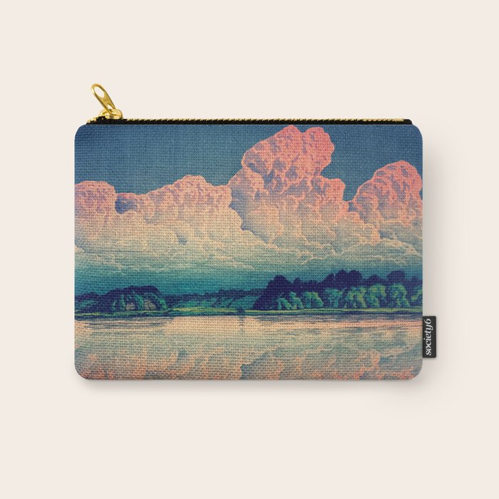 Admiring the Clouds in Kono Carry All Pouch Gallery Image 1
