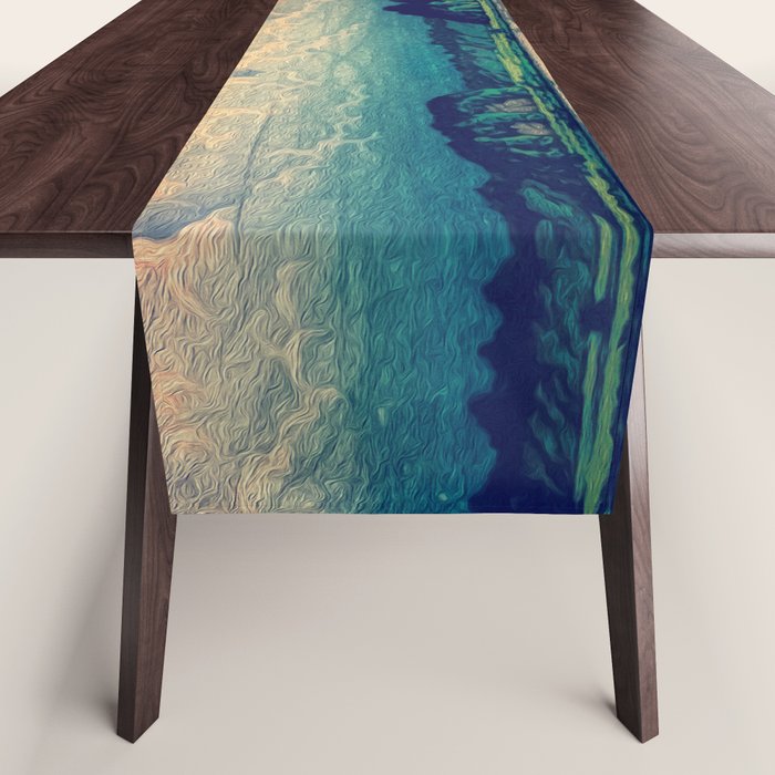 Admiring the Clouds in Kono Table Runner Gallery Image 1