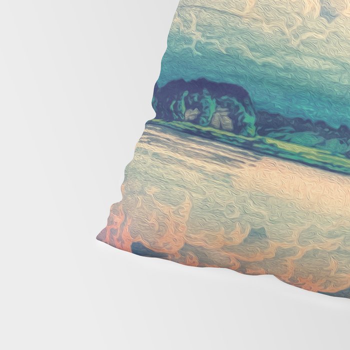 Admiring the Clouds in Kono Pillow Sham Gallery Image 4