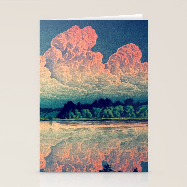Admiring the Clouds in Kono Stationery Card Gallery Image 2