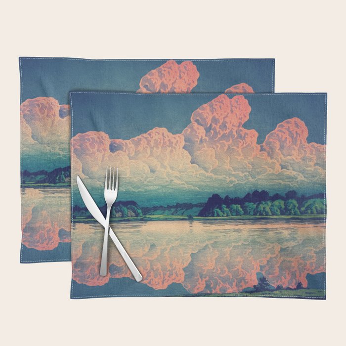 Admiring the Clouds in Kono Placemat Gallery Image 1
