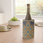 Peacock Art Deco Wine Chiller Gallery Image 4