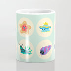 Hermit crab & starfish Coffee Mug Gallery Image 4