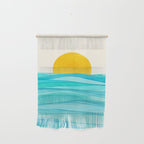 Ocean View Colorful Landscape Wall Hanging Gallery Image 1