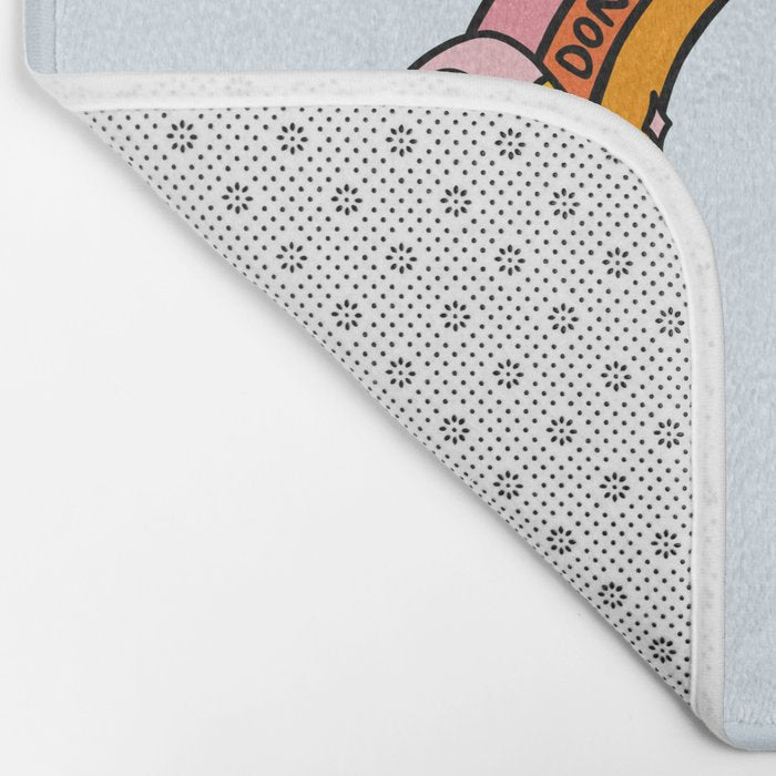 Don't Forget to Live Your Life Bath Mat Gallery Image 2