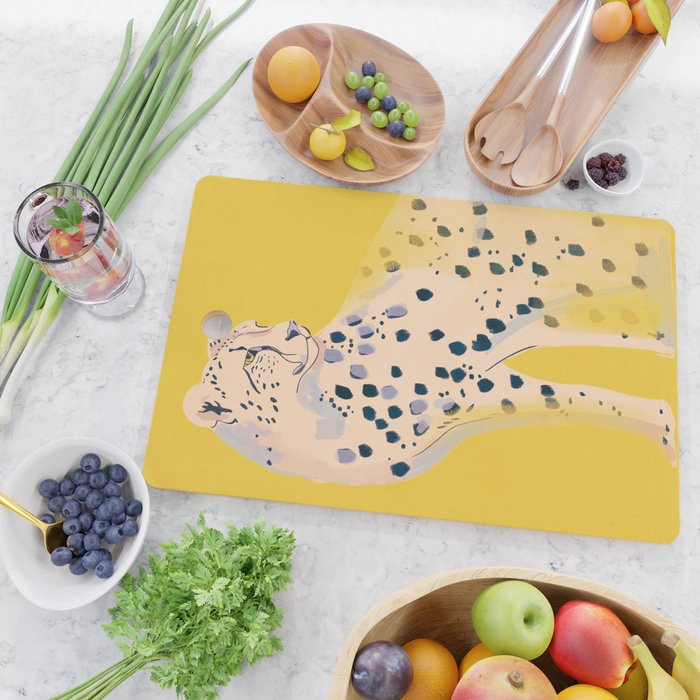 Cheetah 15 Cutting Board Gallery Image 2