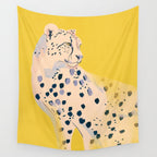Cheetah 15 Wall Tapestry Gallery Image 4