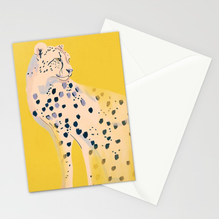 Cheetah 15 Stationery Card Gallery Image 2