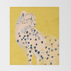 Cheetah 15 Throw Blanket Gallery Image 2