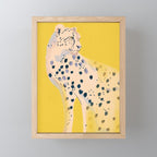 Cheetah 15 Mini Art Print Gallery Image 1