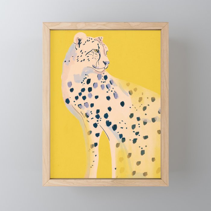 Cheetah 15 Mini Art Print Gallery Image 1