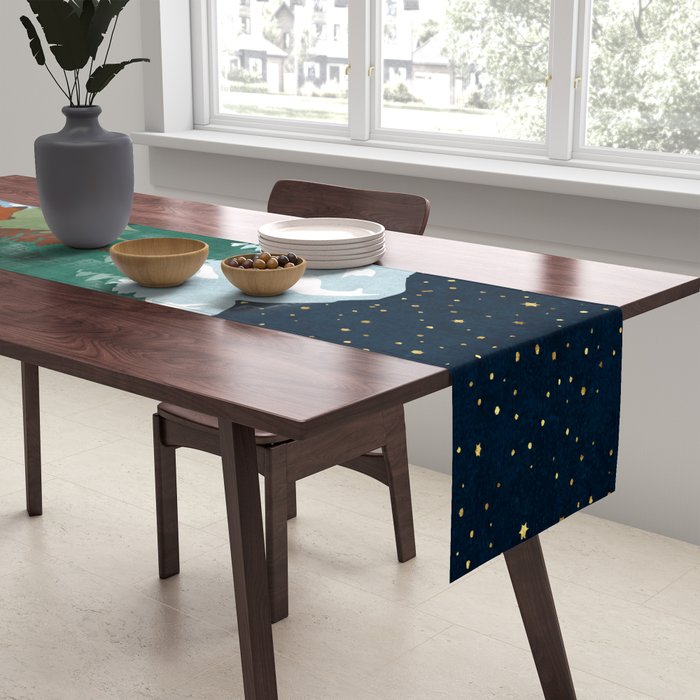 Winter Fox Vista Table Runner Gallery Image 2