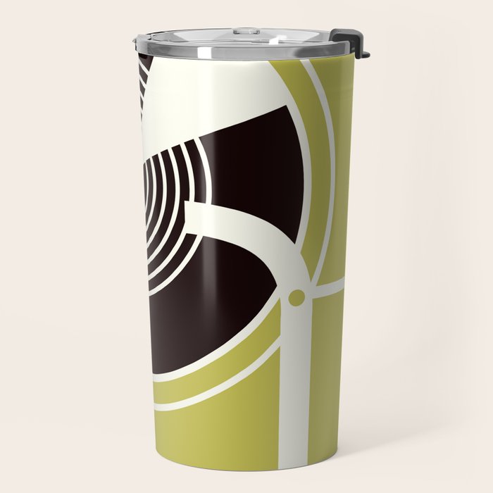 Vintage Record Player Travel Mug Gallery Image 2