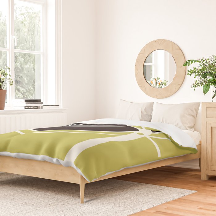 Vintage Record Player Duvet Cover Gallery Image 2