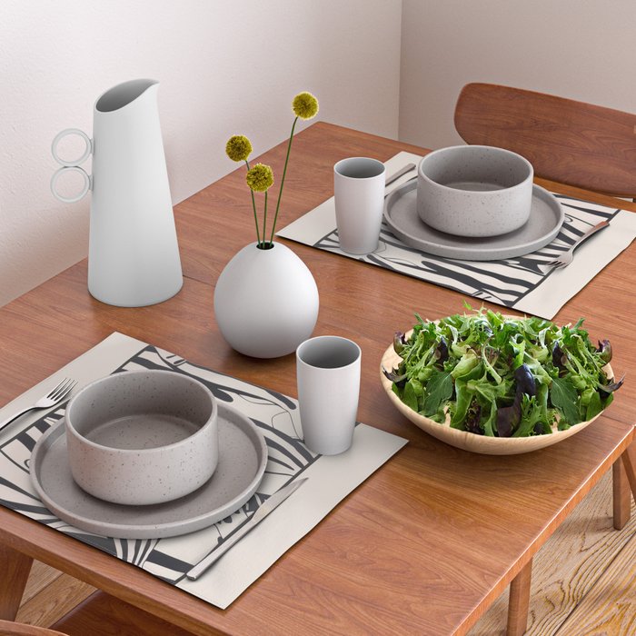 Abstract Fish Pattern Placemat Gallery Image 2