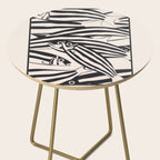 Abstract Fish Pattern Side Table Gallery Image 2