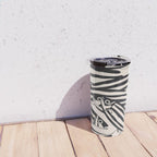 Abstract Fish Pattern Travel Mug Gallery Image 4