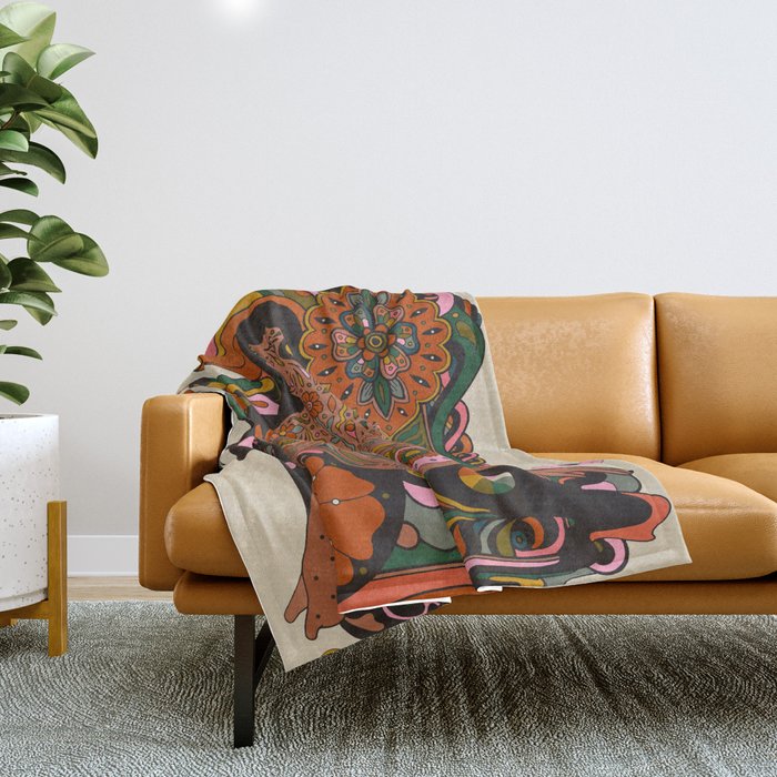 Little Sister Throw Blanket