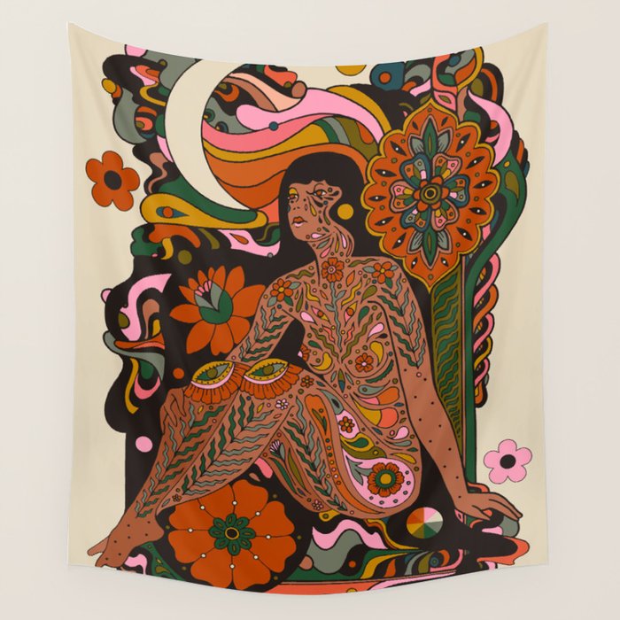 Little Sister Wall Tapestry Gallery Image 4
