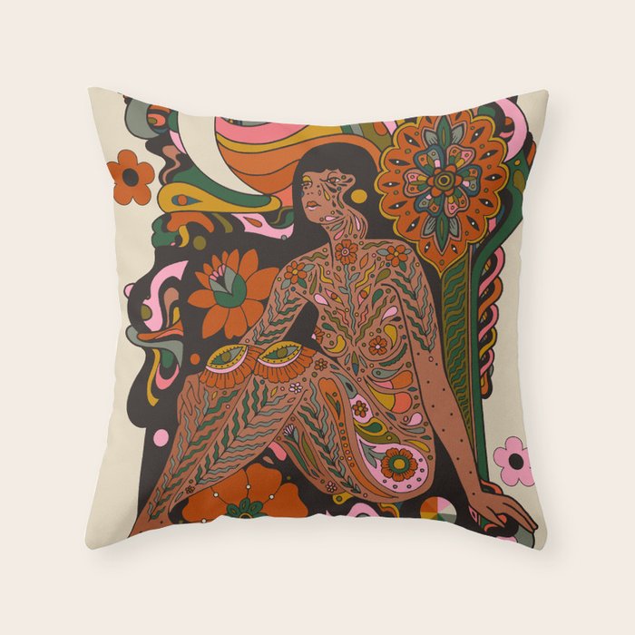 Little Sister Throw Pillow Gallery Image 6