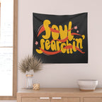 SOUL SEARCHIN' Wall Tapestry Gallery Image 2