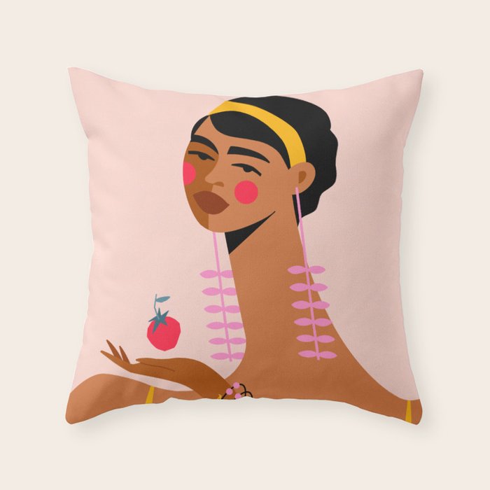 Be Your Own Bestie Throw Pillow Gallery Image 1