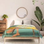 Quiet Coffee Moment at Home Comforter Gallery Image 3